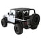 Smittybilt 9706 WRANGLER TJ BOWLESS COMBO TOP W/TINTED WINDOWS & NO UPPER DOORS; BLACK DIAMOND 9973235 - alternate 5